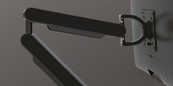 Monitor arms